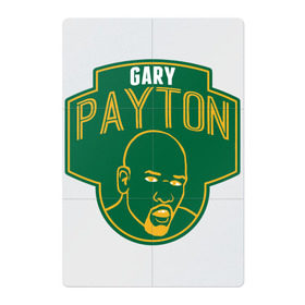 Магнитный плакат 2Х3 с принтом Gary Payton в Курске, Полимерный материал с магнитным слоем | 6 деталей размером 9*9 см | basketball | nba | seattle | sonics | sport | баскетбол | нба | пэйтон | сиэтл | соникс | спорт
