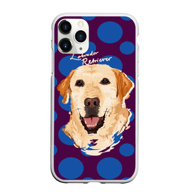 Чехол для iPhone 11 Pro Max матовый с принтом Лабрадор Ретривер в Курске, Силикон |  | animal | dog | labrador retriever | pet | puppy | арт | животные | лабрадор | пес | собаки