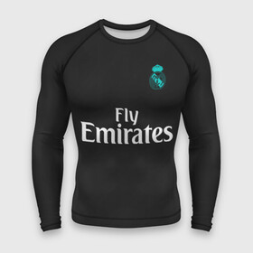 Мужской рашгард 3D с принтом Cristiano Ronaldo away 2018 в Курске,  |  | champions | cristiano | league | madrid | real | ronaldo | spain | испания | криштиану | лига | мадрид | реал | роналду | чемпионов