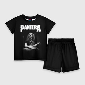 Детский костюм с шортами 3D с принтом Pantera 72 в Курске,  |  | anselmo | darel | darell | darrel | darrell | dimebag | pantera | phil | ансельма | ансельмо | даймбег | даймбэг | дарел | дарелл | даррел | даррелл | даррэл | дарэл | дарэлл | пантера | фил