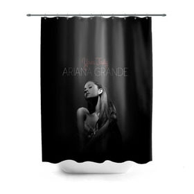 Штора 3D для ванной с принтом Ariana Grande в Курске, 100% полиэстер | плотность материала — 100 г/м2. Стандартный размер — 146 см х 180 см. По верхнему краю — пластиковые люверсы для креплений. В комплекте 10 пластиковых колец | Тематика изображения на принте: ariana grande