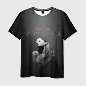 Мужская футболка 3D с принтом Ariana Grande в Курске, 100% полиэфир | прямой крой, круглый вырез горловины, длина до линии бедер | ariana grande
