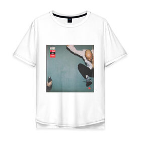 Мужская футболка хлопок Oversize с принтом Moby 2 в Курске, 100% хлопок | свободный крой, круглый ворот, “спинка” длиннее передней части | Тематика изображения на принте: moby | моби