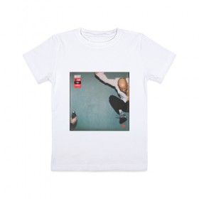 Детская футболка хлопок с принтом Moby 2 в Курске, 100% хлопок | круглый вырез горловины, полуприлегающий силуэт, длина до линии бедер | moby | моби