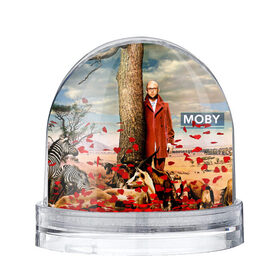 Водяной шар с принтом Moby в Курске, Пластик | Изображение внутри шара печатается на глянцевой фотобумаге с двух сторон | 