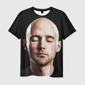 Мужская футболка 3D с принтом Moby в Курске, 100% полиэфир | прямой крой, круглый вырез горловины, длина до линии бедер | Тематика изображения на принте: 