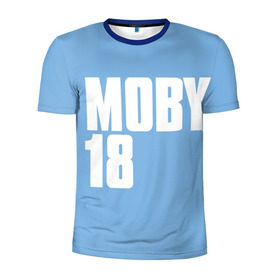 Мужская футболка 3D спортивная с принтом Moby в Курске, 100% полиэстер с улучшенными характеристиками | приталенный силуэт, круглая горловина, широкие плечи, сужается к линии бедра | moby | моби