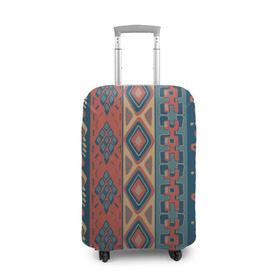 Чехол для чемодана 3D с принтом Этника Африки в Курске, 86% полиэфир, 14% спандекс | двустороннее нанесение принта, прорези для ручек и колес | kniting | pattern | вышивание | вышивка | колосок | одежда | рукоделие | текстуры | узоры | украшение | шитье | этнический