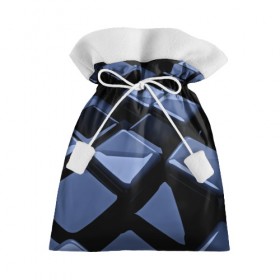 Подарочный 3D мешок с принтом Стильная абстракция в Курске, 100% полиэстер | Размер: 29*39 см | abstraction | geometry | абстракция | геометрия | кубики | кубы | фигуры