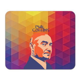 Коврик прямоугольный с принтом Phil Collins в Курске, натуральный каучук | размер 230 х 185 мм; запечатка лицевой стороны | Тематика изображения на принте: phil collins | актер | альтернатива | британский певец | музыкант | рок
