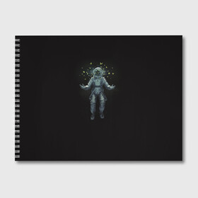 Альбом для рисования с принтом Космонавт с Бабочками в Курске, 100% бумага
 | матовая бумага, плотность 200 мг. | астронавт | время первых | вселенная | гагарин | галактика | гравитация | звезды | интерстеллар | космический | луна | магия | млечный путь | невесомость | полет | скафандр | черная дыра