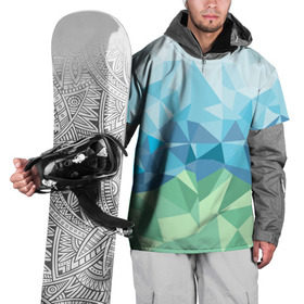 Накидка на куртку 3D с принтом URAL polygonal в Курске, 100% полиэстер |  | Тематика изображения на принте: polygonal | yaaydesign | екатеринбург | поли | полигональный | россия | урал