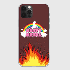 Чехол для iPhone 12 Pro Max с принтом Heavy METAL в Курске, Силикон |  | Тематика изображения на принте: единорог | звезда | искры | конь | лошадь | музыка | мультик | мультфильм | надпись | облака | огонь | песня | пламя | пожар | прикол | радуга | рисунок | рок | рок н ролл | тяжелая | тяжелый метал