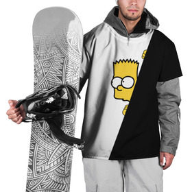 Накидка на куртку 3D с принтом Барт в Курске, 100% полиэстер |  | Тематика изображения на принте: барт | гомер | симпсоны