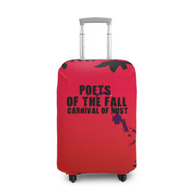 Чехол для чемодана 3D с принтом poets of the fall в Курске, 86% полиэфир, 14% спандекс | двустороннее нанесение принта, прорези для ручек и колес | poets of the fall | rock | альтернатива | музыка | поэты | рок | фины