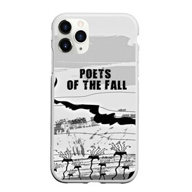 Чехол для iPhone 11 Pro матовый с принтом Poets of the fall в Курске, Силикон |  | Тематика изображения на принте: poets of the fall | rock | альтернатива | музыка | поэты | рок | фины