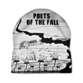 Шапка 3D с принтом Poets of the fall в Курске, 100% полиэстер | универсальный размер, печать по всей поверхности изделия | poets of the fall | rock | альтернатива | музыка | поэты | рок | фины