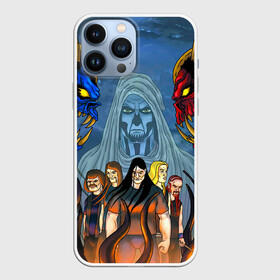 Чехол для iPhone 13 Pro Max с принтом Metalocalypse (Dethklok) 4 в Курске,  |  | dethklok | metalocalypse