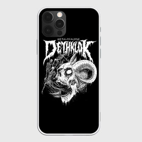 Чехол для iPhone 12 Pro Max с принтом Metalocalypse (Dethklok) 1 в Курске, Силикон |  | dethklok | metalocalypse