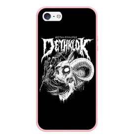 Чехол для iPhone 5/5S матовый с принтом Metalocalypse (Dethklok) 1 в Курске, Силикон | Область печати: задняя сторона чехла, без боковых панелей | dethklok | metalocalypse