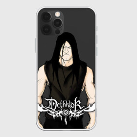 Чехол для iPhone 12 Pro с принтом Metalocalypse (Dethklok) 12 в Курске, силикон | область печати: задняя сторона чехла, без боковых панелей | dethklok | metalocalypse