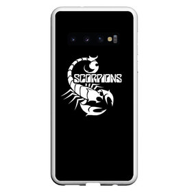 Чехол для Samsung Galaxy S10 с принтом Scorpions в Курске, Силикон | Область печати: задняя сторона чехла, без боковых панелей | Тематика изображения на принте: scorpions | клаус майне
рудольф шенкер | маттиас ябс | микки ди | павел мончивода | скорпионы