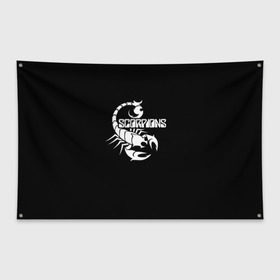 Флаг-баннер с принтом Scorpions в Курске, 100% полиэстер | размер 67 х 109 см, плотность ткани — 95 г/м2; по краям флага есть четыре люверса для крепления | scorpions | клаус майне
рудольф шенкер | маттиас ябс | микки ди | павел мончивода | скорпионы