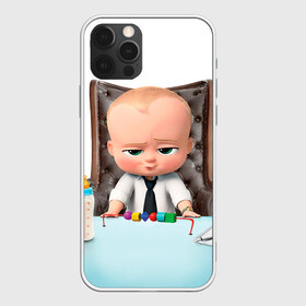 Чехол для iPhone 12 Pro Max с принтом Boss Baby в Курске, Силикон |  | Тематика изображения на принте: boss baby | босс | молокосос | мультфильмы