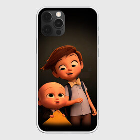 Чехол для iPhone 12 Pro Max с принтом Boss Baby в Курске, Силикон |  | Тематика изображения на принте: boss baby | босс | молокосос | мультфильмы