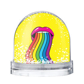 Снежный шар с принтом Pop art в Курске, Пластик | Изображение внутри шара печатается на глянцевой фотобумаге с двух сторон | fun | lip color | mouth | pop art | rainbow | reggae | spectrum | style | summer | teeth | yellow | веселье | губы | желтый | зубы | лето | поп арт | радуга | рот | спектр | стиль | цвет