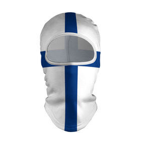 Балаклава 3D с принтом Флаг Финляндии в Курске, 100% полиэстер, ткань с особыми свойствами — Activecool | плотность 150–180 г/м2; хорошо тянется, но при этом сохраняет форму. Закрывает шею, вокруг отверстия для глаз кайма. Единый размер | finland | flag | suomi | финляндия | флаг