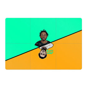 Магнитный плакат 3Х2 с принтом Kendrick Lamar в Курске, Полимерный материал с магнитным слоем | 6 деталей размером 9*9 см | k dot | kendrick lamar | дакворт | двуликий | карта | картинка | кендрик | король | король хип хопа | ламар | лицо | музыкант | певец | репер | рисунок | хип хоп