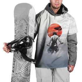 Накидка на куртку 3D с принтом Японский самурай в Курске, 100% полиэстер |  | Тематика изображения на принте: ниндзя | самурай | япония