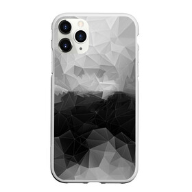 Чехол для iPhone 11 Pro Max матовый с принтом Polygon gray в Курске, Силикон |  | abstraction | polygon | абстракция | грань | краски | кубик | кубики | линии | мозаика | ребро | текстура | узор