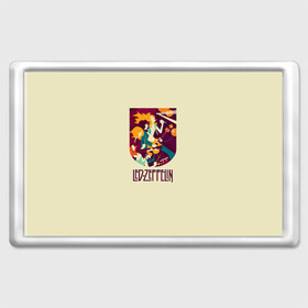 Магнит 45*70 с принтом Led Zeppelin Art в Курске, Пластик | Размер: 78*52 мм; Размер печати: 70*45 | poster