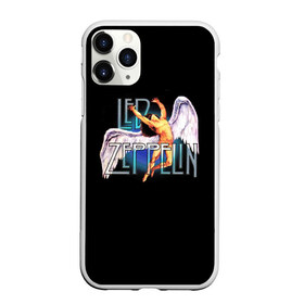 Чехол для iPhone 11 Pro матовый с принтом Led Zeppelin Angel в Курске, Силикон |  | Тематика изображения на принте: рок