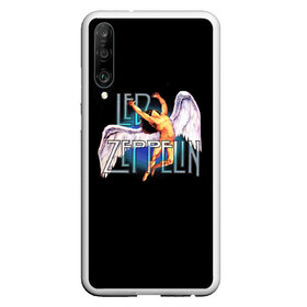 Чехол для Honor P30 с принтом Led Zeppelin Angel в Курске, Силикон | Область печати: задняя сторона чехла, без боковых панелей | Тематика изображения на принте: рок