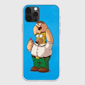 Чехол для iPhone 12 Pro Max с принтом Homer Dad в Курске, Силикон |  | Тематика изображения на принте: simpsons | гомер | симпсоны