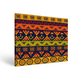 Холст прямоугольный с принтом Африканские символы в Курске, 100% ПВХ |  | africa | pattern | африка | африканские мотивы | народы африки | национальная одежда | переплетение нитей | ткани | узор | этнический узор