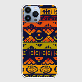 Чехол для iPhone 13 Pro Max с принтом Африканские символы в Курске,  |  | africa | pattern | африка | африканские мотивы | народы африки | национальная одежда | переплетение нитей | ткани | узор | этнический узор