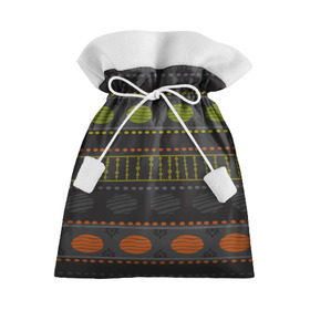 Подарочный 3D мешок с принтом Стильный узор в Курске, 100% полиэстер | Размер: 29*39 см | africa | pattern | африка | африканские мотивы | народы африки | национальная одежда | переплетение нитей | ткани | узор | этнический узор