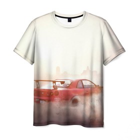 Мужская футболка 3D с принтом Need for Speed Payback 2017 в Курске, 100% полиэфир | прямой крой, круглый вырез горловины, длина до линии бедер | electronic arts | ghost games | need for speed | need for speed: payback | nissan skyline