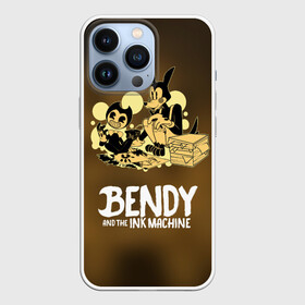 Чехол для iPhone 13 Pro с принтом Bendy and the ink machine (3D) в Курске,  |  | Тематика изображения на принте: bendy | horror | ink | machine