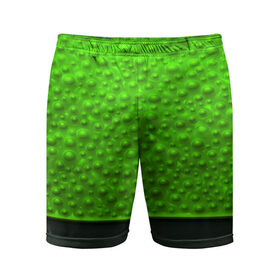 Мужские шорты 3D спортивные с принтом Кислотные пузыри в Курске,  |  | абстракция | кислота | кислотные пузыри | пузыри | текстуры