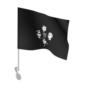 Флаг для автомобиля с принтом Depeche mode(world in my eyes) в Курске, 100% полиэстер | Размер: 30*21 см | depeche mode | music | альтернатива | музыка | рок