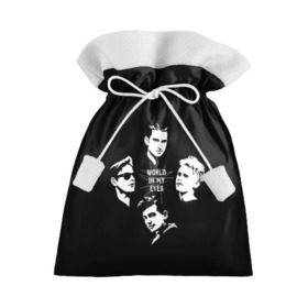 Подарочный 3D мешок с принтом Depeche mode(world in my eyes) в Курске, 100% полиэстер | Размер: 29*39 см | depeche mode | music | альтернатива | музыка | рок