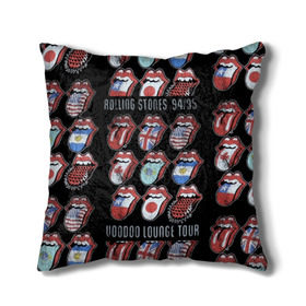 Подушка 3D с принтом The Rolling Stones в Курске, наволочка – 100% полиэстер, наполнитель – холлофайбер (легкий наполнитель, не вызывает аллергию). | состоит из подушки и наволочки. Наволочка на молнии, легко снимается для стирки | Тематика изображения на принте: англия | аргентина | блюз рок | канада | мик джаггер | музыка | песни | психоделический рок | ритм н блюз | рок | рок н ролл | ролинг | рот | стоун | стоунз | сша | флаг | язык | япония