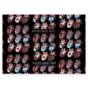 Поздравительная открытка с принтом The Rolling Stones в Курске, 100% бумага | плотность бумаги 280 г/м2, матовая, на обратной стороне линовка и место для марки
 | англия | аргентина | блюз рок | канада | мик джаггер | музыка | песни | психоделический рок | ритм н блюз | рок | рок н ролл | ролинг | рот | стоун | стоунз | сша | флаг | язык | япония