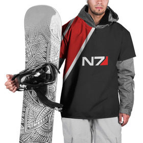 Накидка на куртку 3D с принтом N7 в Курске, 100% полиэстер |  | 