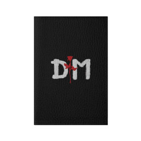 Обложка для паспорта матовая кожа с принтом Depeche mode в Курске, натуральная матовая кожа | размер 19,3 х 13,7 см; прозрачные пластиковые крепления | depeche mode | music | альтернатива | музыка | рок